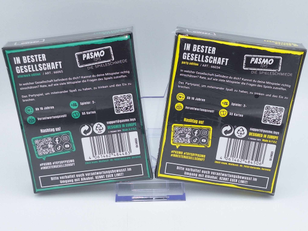 2x PASMO Toys in bester Gesellschaft Party + Afterwork Edition - NEU